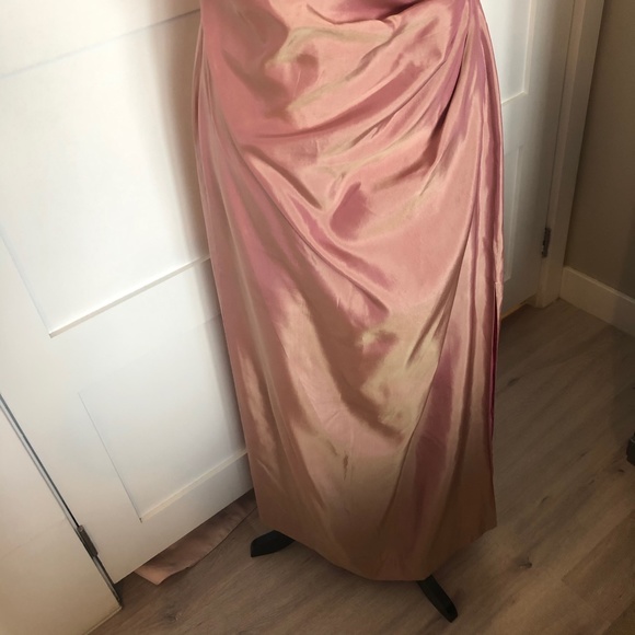 Retro 2000 Prom/Evening/Bridesmaid pink dress - Picture 4 of 12